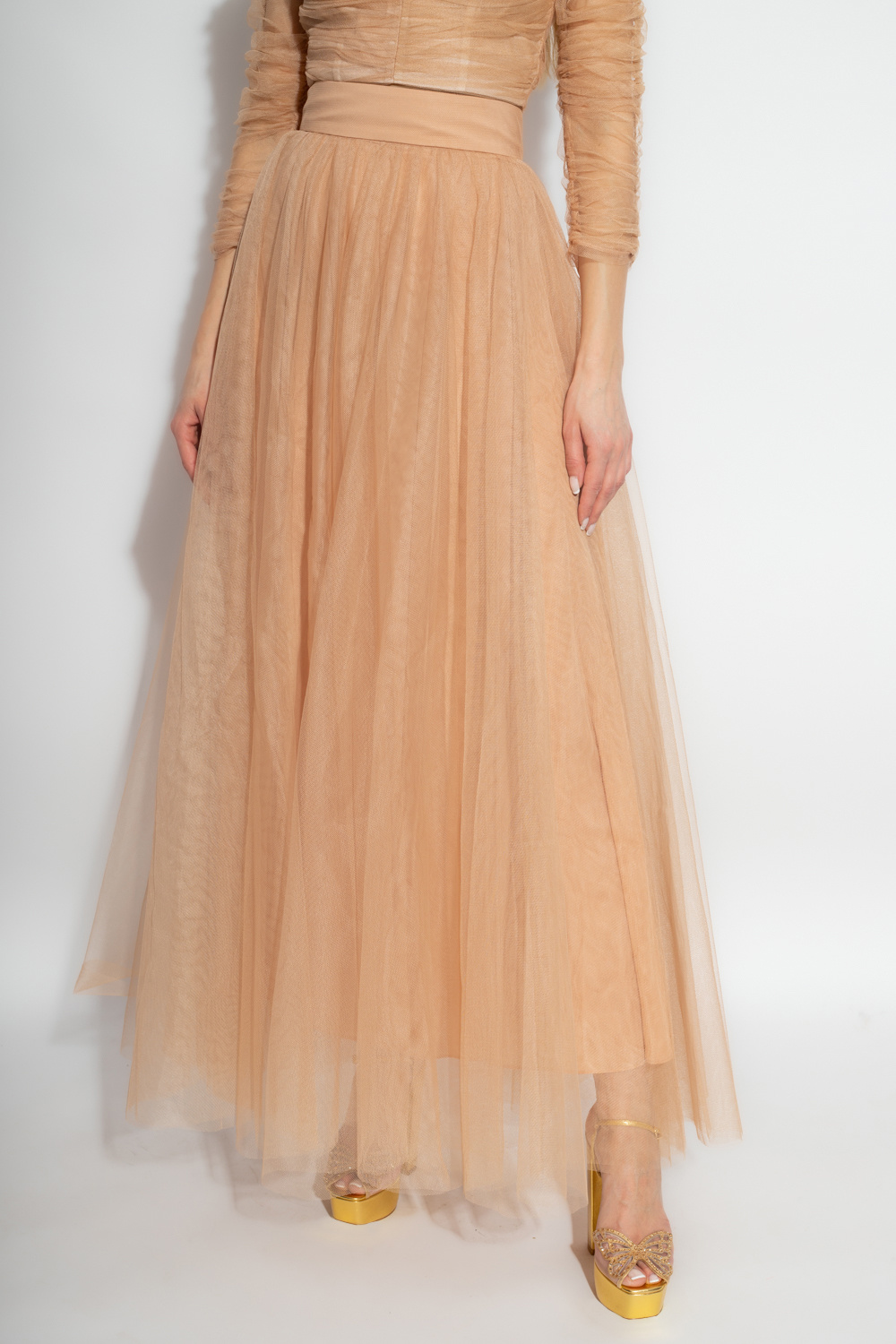 Beige Tulle dress Zimmermann - SchaferandweinerShops Japan